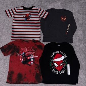 Spider-Man Boys’ (8) Shirts